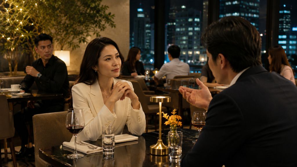 Vệ Sĩ Bí Mật Ngồi Phía Sau Nữ Thân Chủ