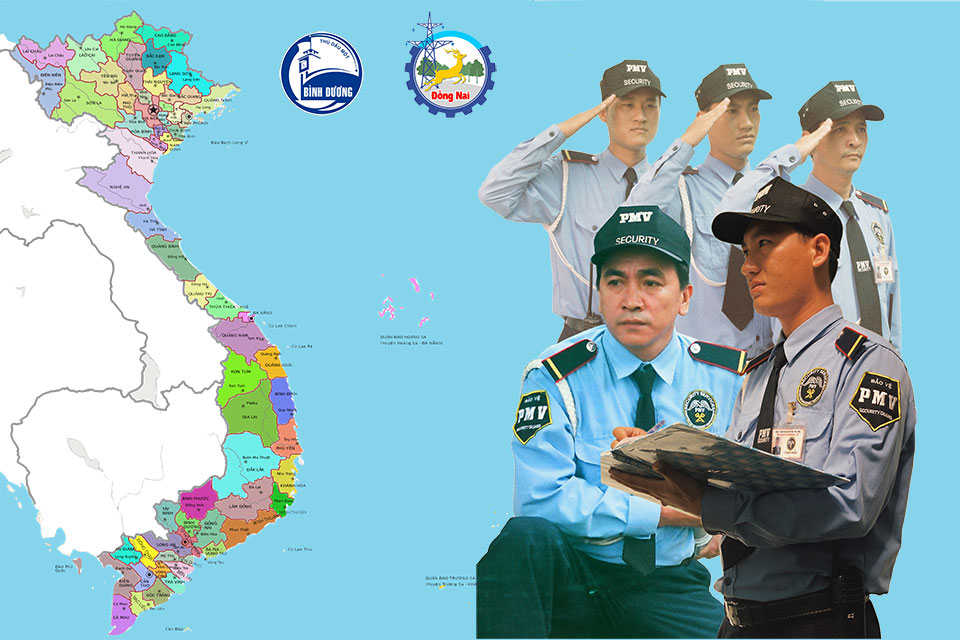 Tuyển dụng bảo vệ Bình Dương, Đồng Nai