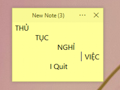 quy định về việc nghỉ việc