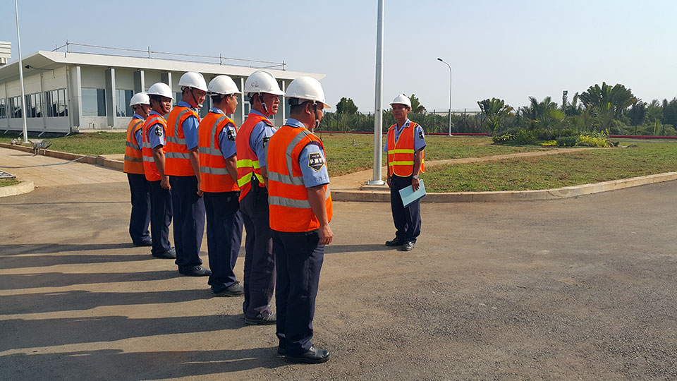 Quy trình chào ca của bảo vệ