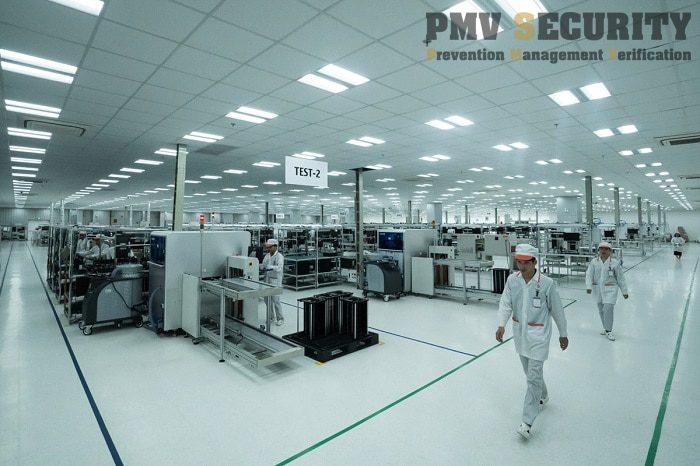 Dịch vụ bảo vệ PMV cung cấp giải pháp an ninh cho nhà máy