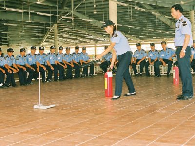 Huan Luyen Nghiep Vu Cho Dich Vu Bao Ve O Duc Hoa