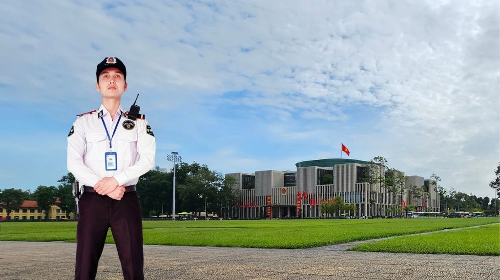 Bảo Vệ Tại Vườn Hoa Ba Đình