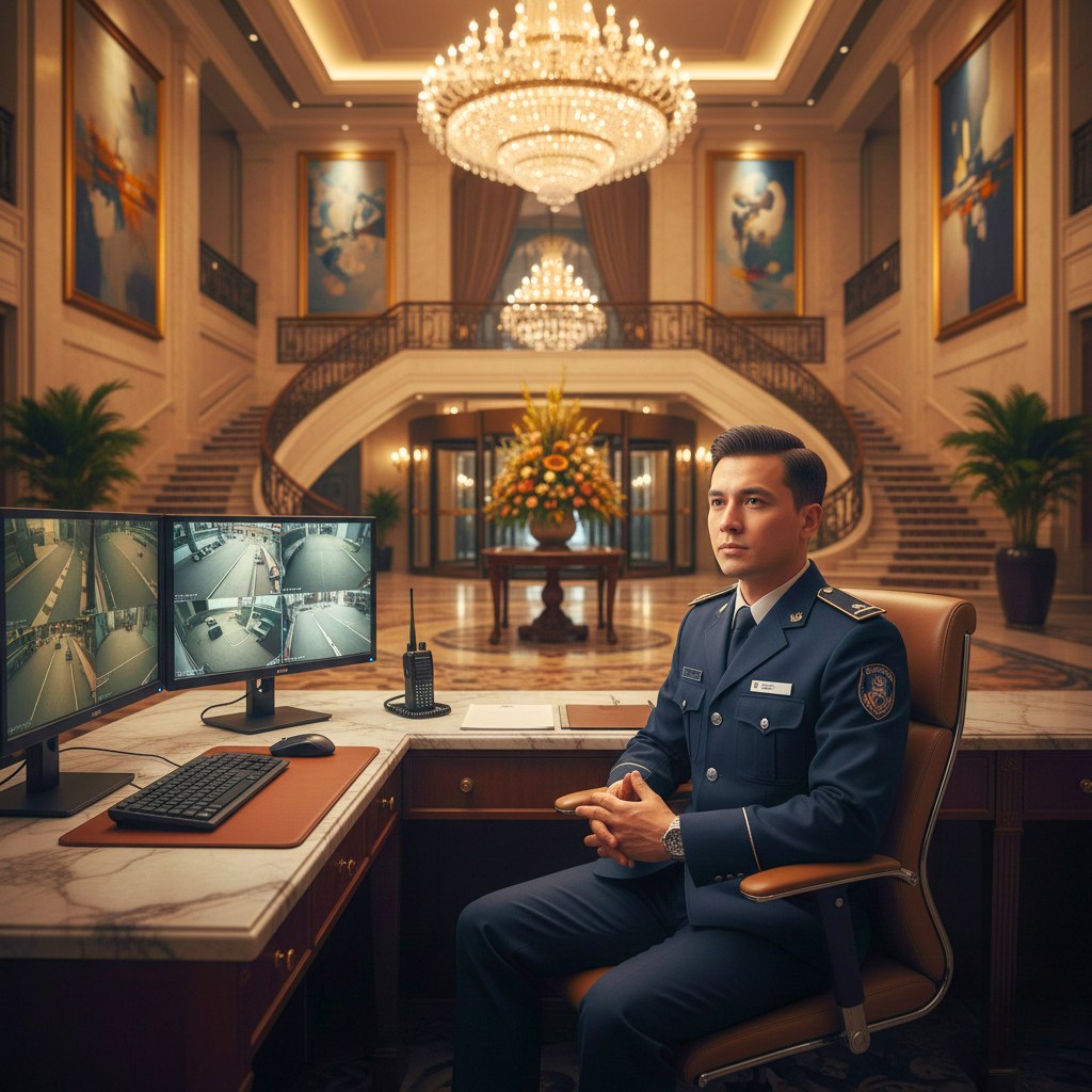 Nhân Viên Dịch Vụ Bảo Vệ Chất Lượng Cao Cho Khách Sạn