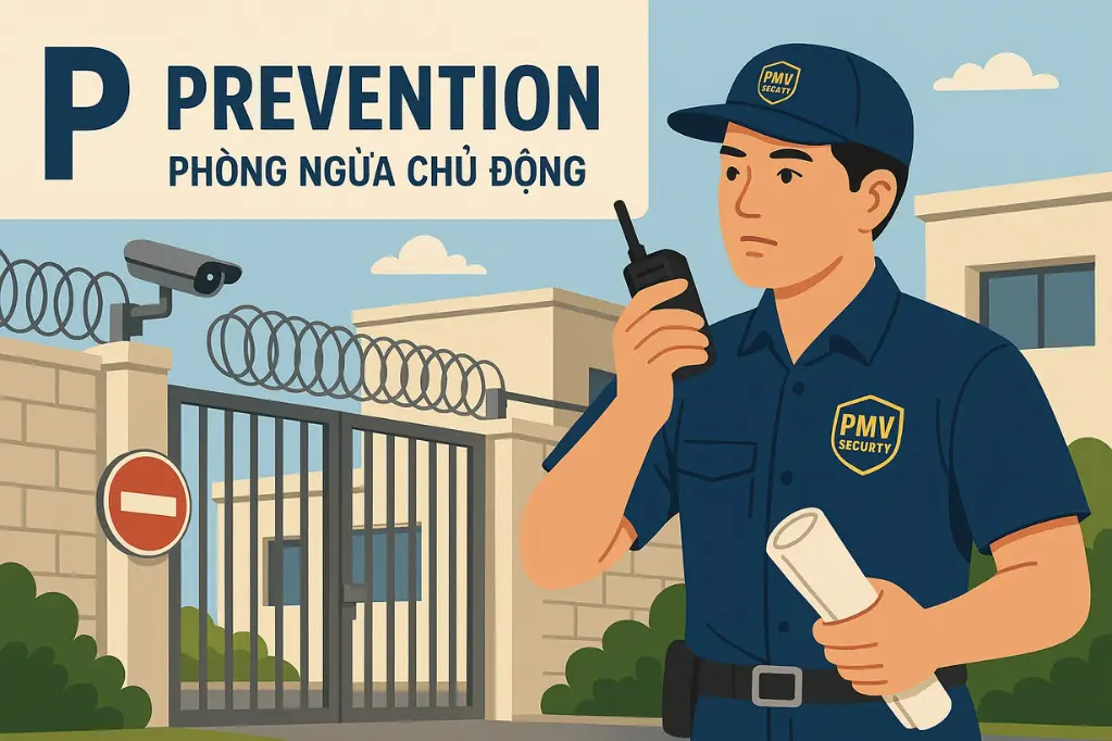 Prevention (Sự Phòng Ngừa Chủ động) Không Chỉ Nằm Trong Tiềm Thức, Mà Còn Là Logo PMV Security