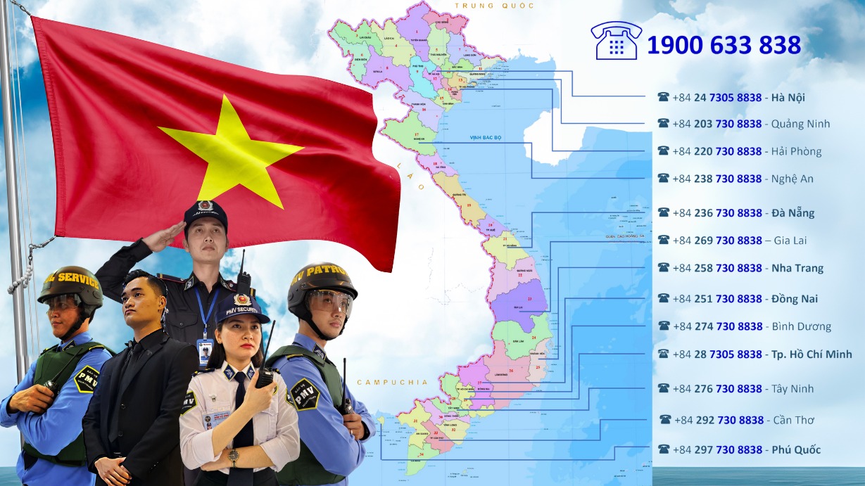 Mạng Lưới Văn Phòng PMV Security
