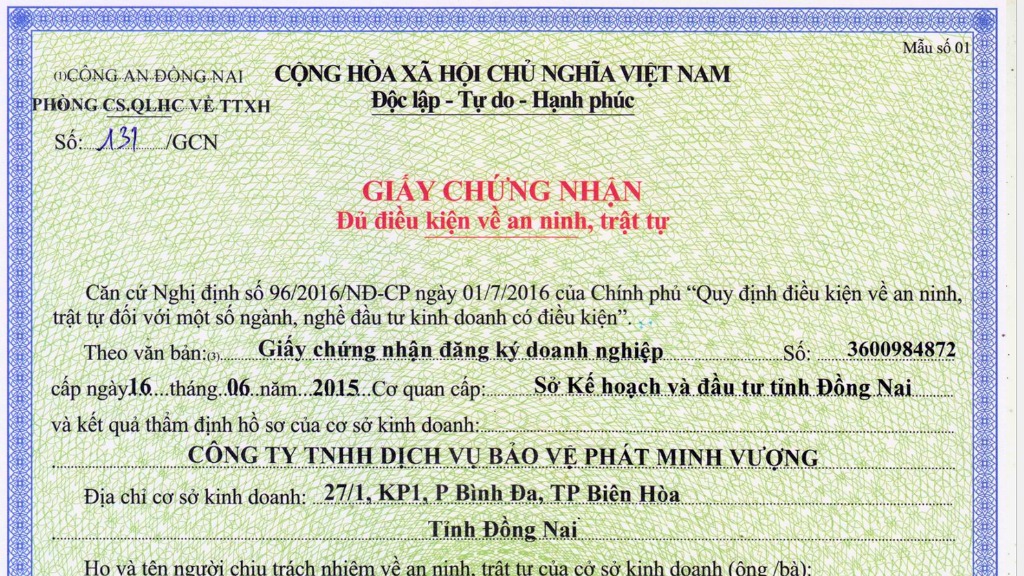 ANTT Công Ty Dịch Vụ Bảo Vệ Chuyên Nghiệp